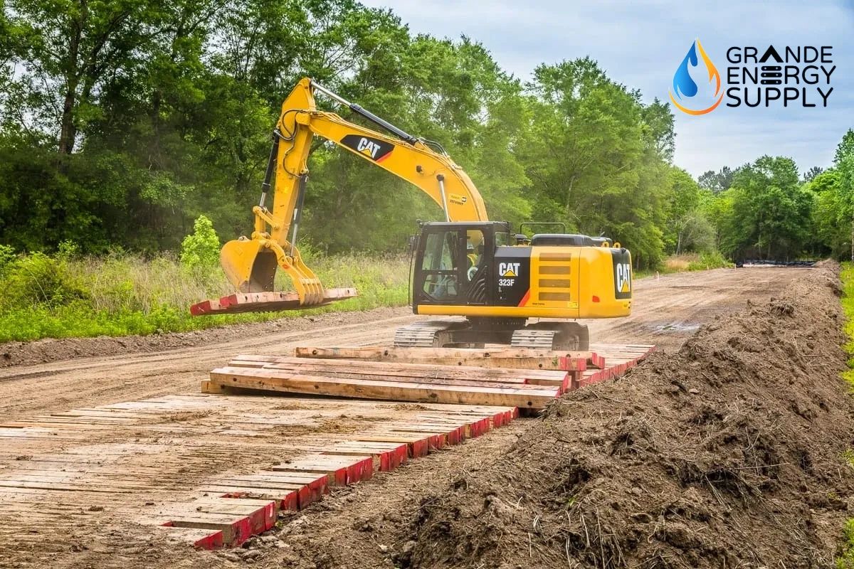 Grande Energy Supply Crane Mats, Timber Mats, Construction Mats