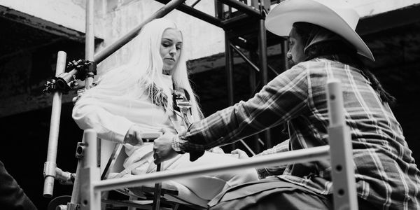 Royal Lynn - Six Feet Deep music video shoot