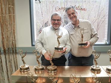 Charlie Borrego & Richard Chavez.
Emmy Award #8 For UTRGV Project: "La Energía y Tú" (Energy & U)