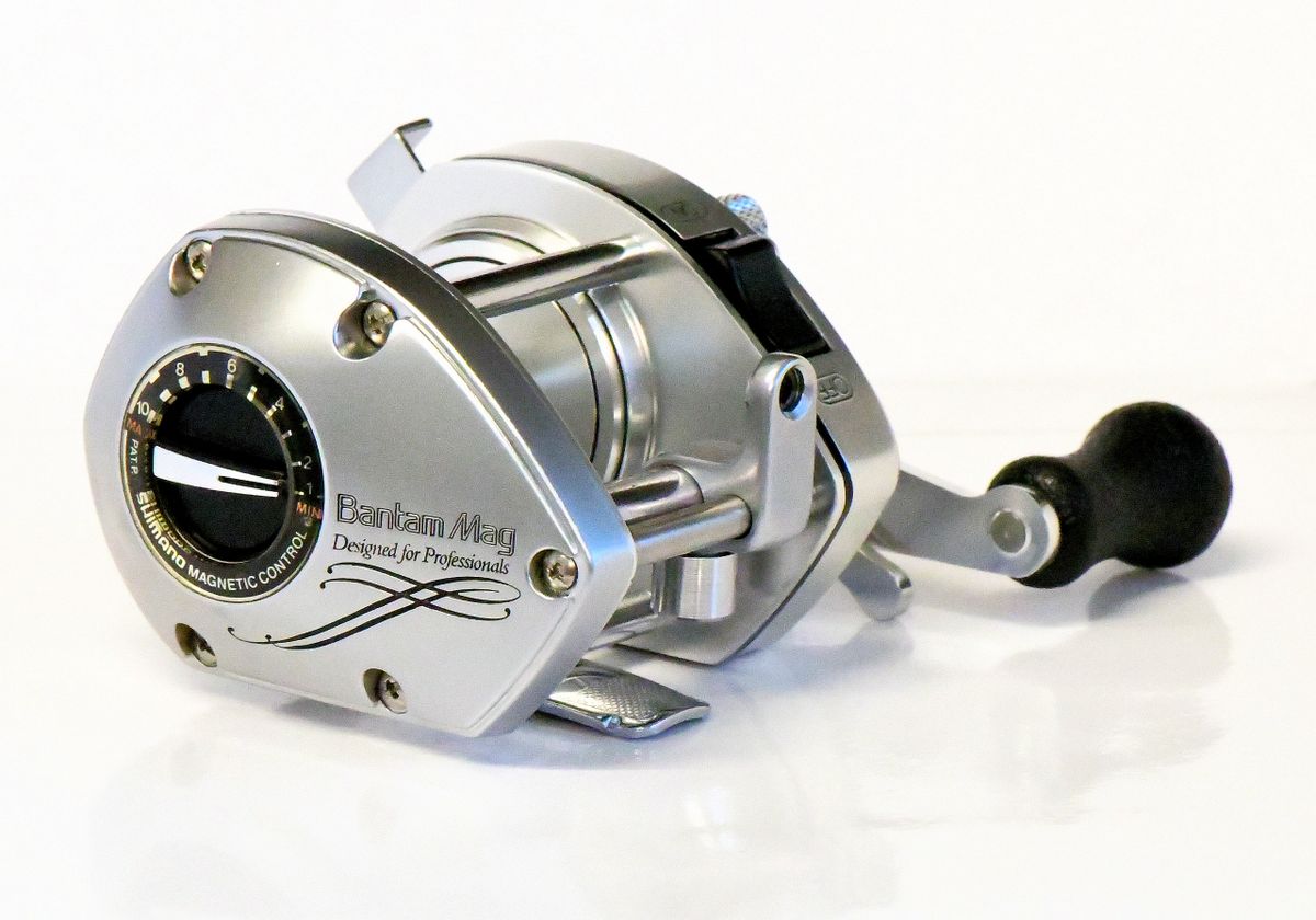 Moulinet Casting Vintage Shimano Bantam Mag 201Sg – Main Gauche – Fabriqué Au Japon