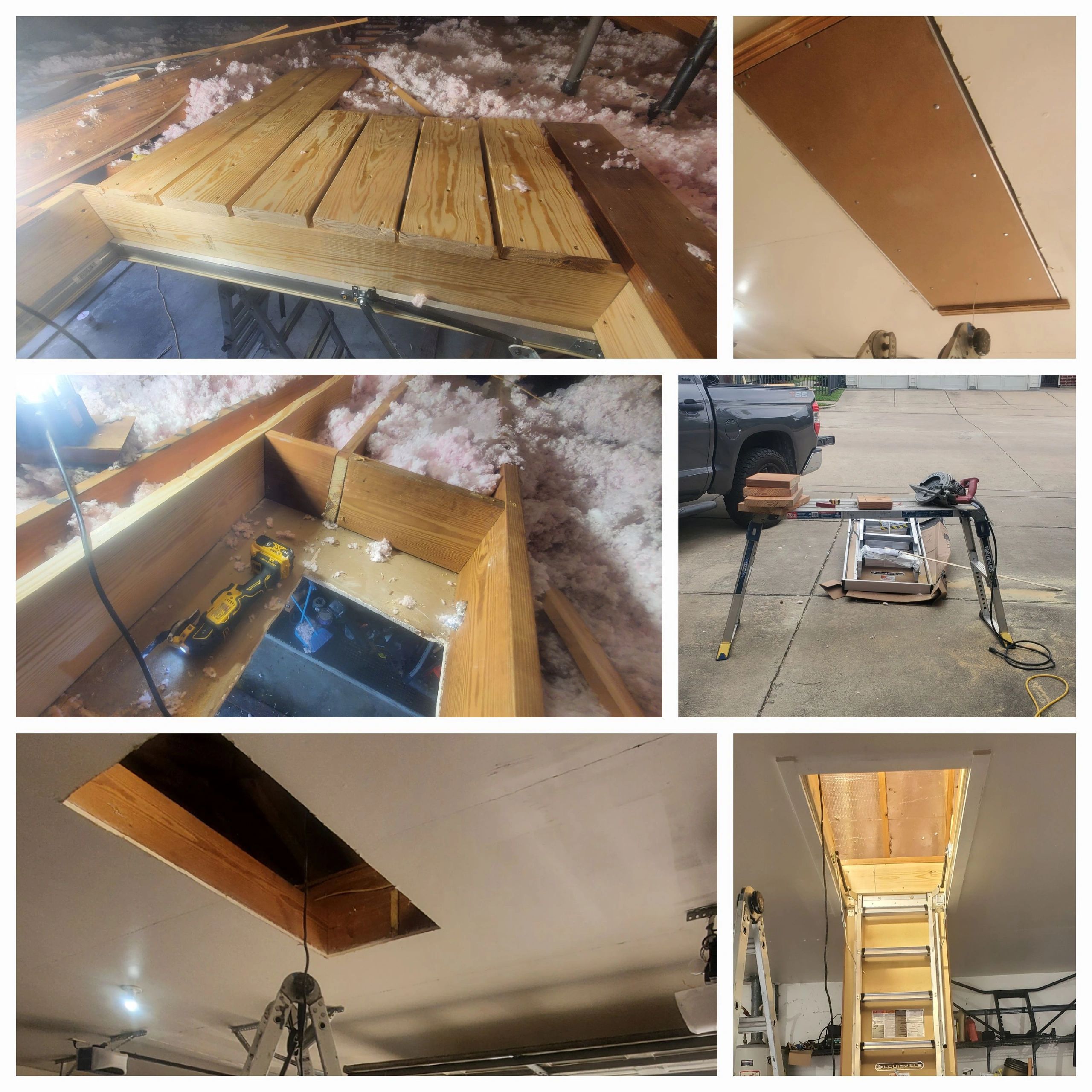 Attic ladder installation Katy Houston Sealy Sugarland  Tx Home Depot Lowes Ace Handyman Mr Handyman