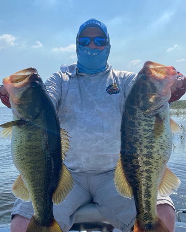 Big bass on Lake Okeechobee