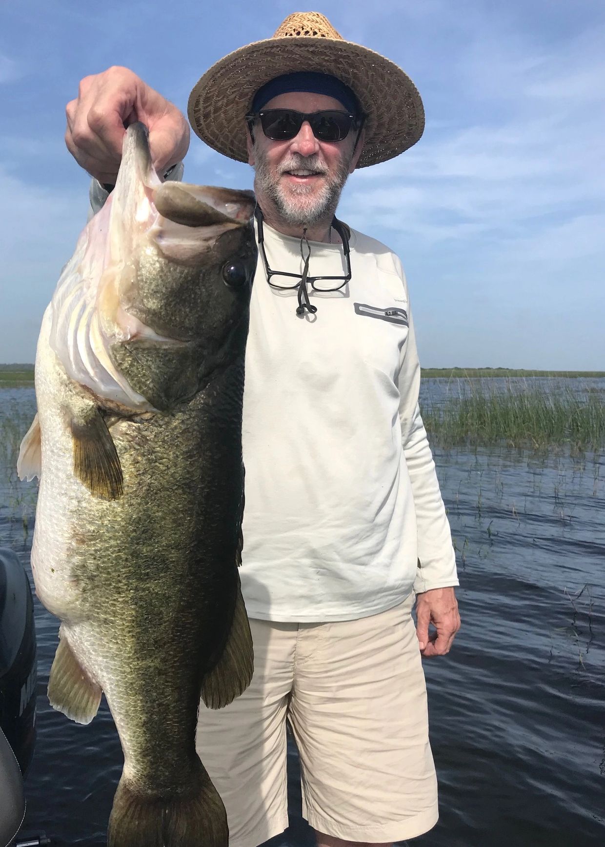 Lake Okeechobee Trophy Monster Bass Fishing