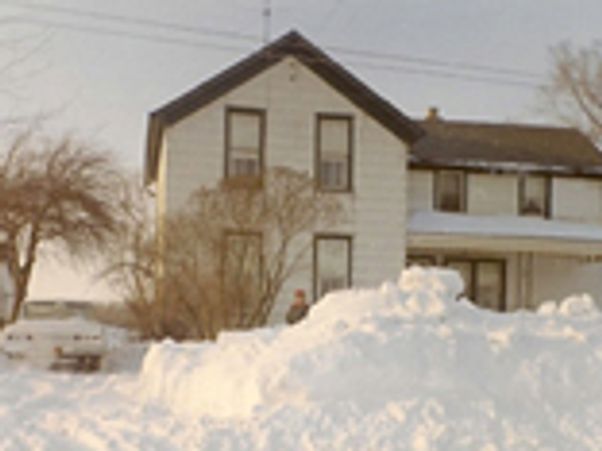 Saxton-Bugenhagen House in the winter