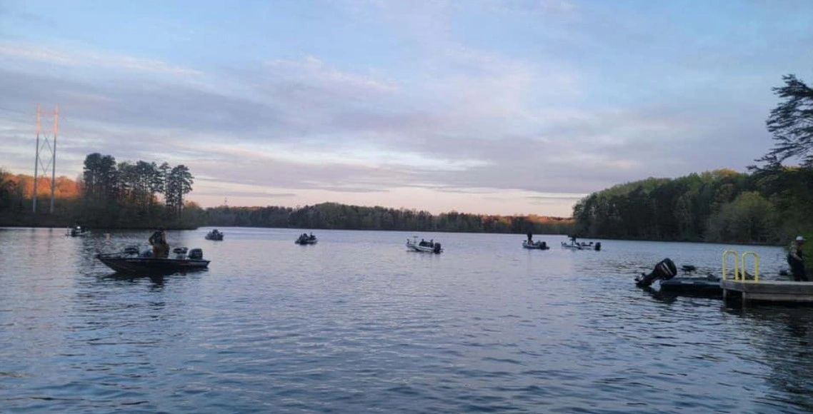 On April 13, 2024, we held our Annual Bass Fishing Tournament on Mayo Lake, NC.