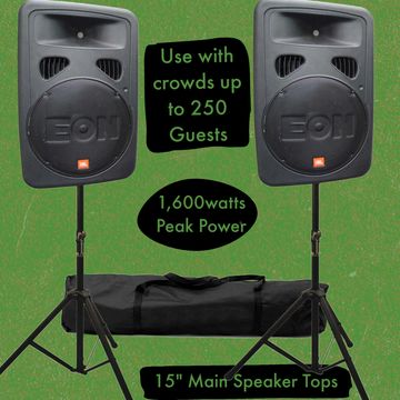 powered speaker rental, monitor speaker rental, PA speaker rental, speaker rentals near me, jbl