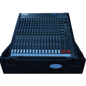 mixing console rental, 12 channel mixer rental, 16 channel mixer rental, Soundcraft mixer rental