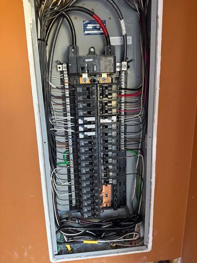 Shows a panel we upgraded