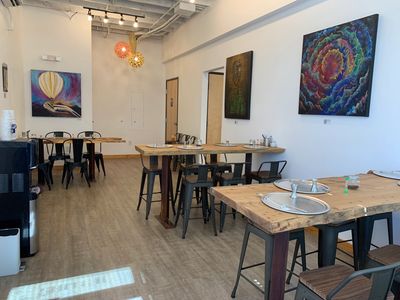 Photo of cndlemaking room