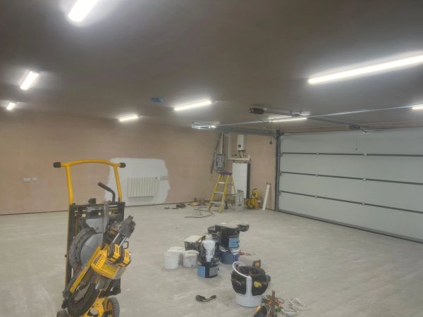 Power and Lighting provided for an industrial unit