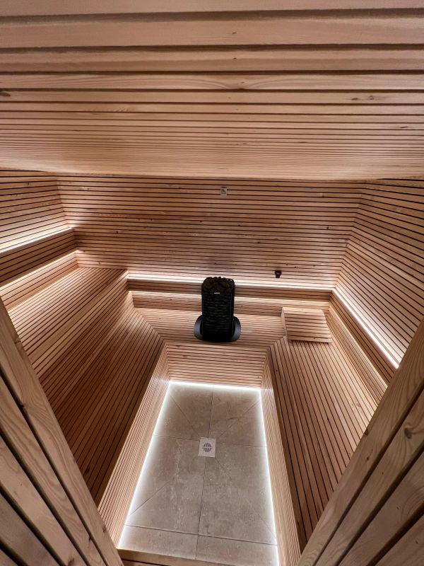 Turned the heat up on this sauna for Kirkstone Cottages
