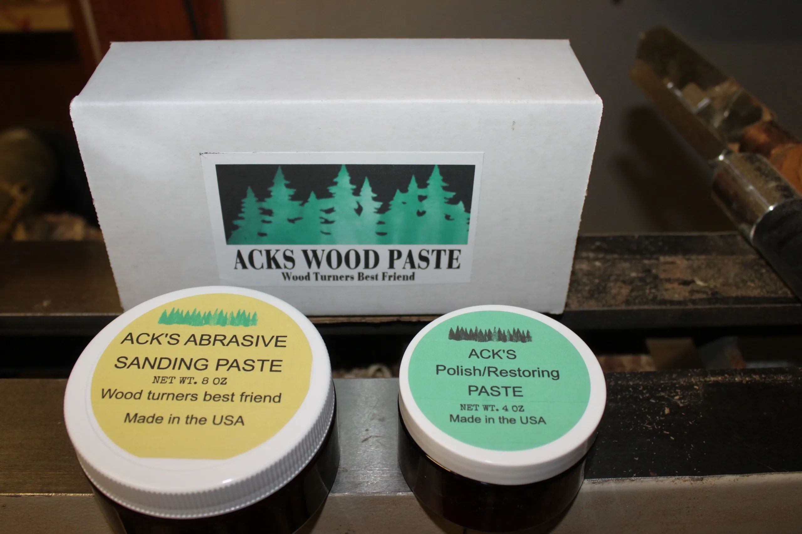 Wood Sanding Ack's Wood Paste