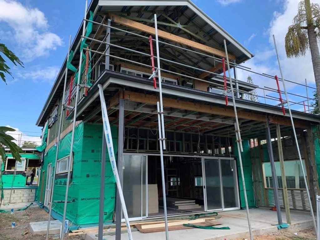 New timber framed home two story Build Brisbane. 
