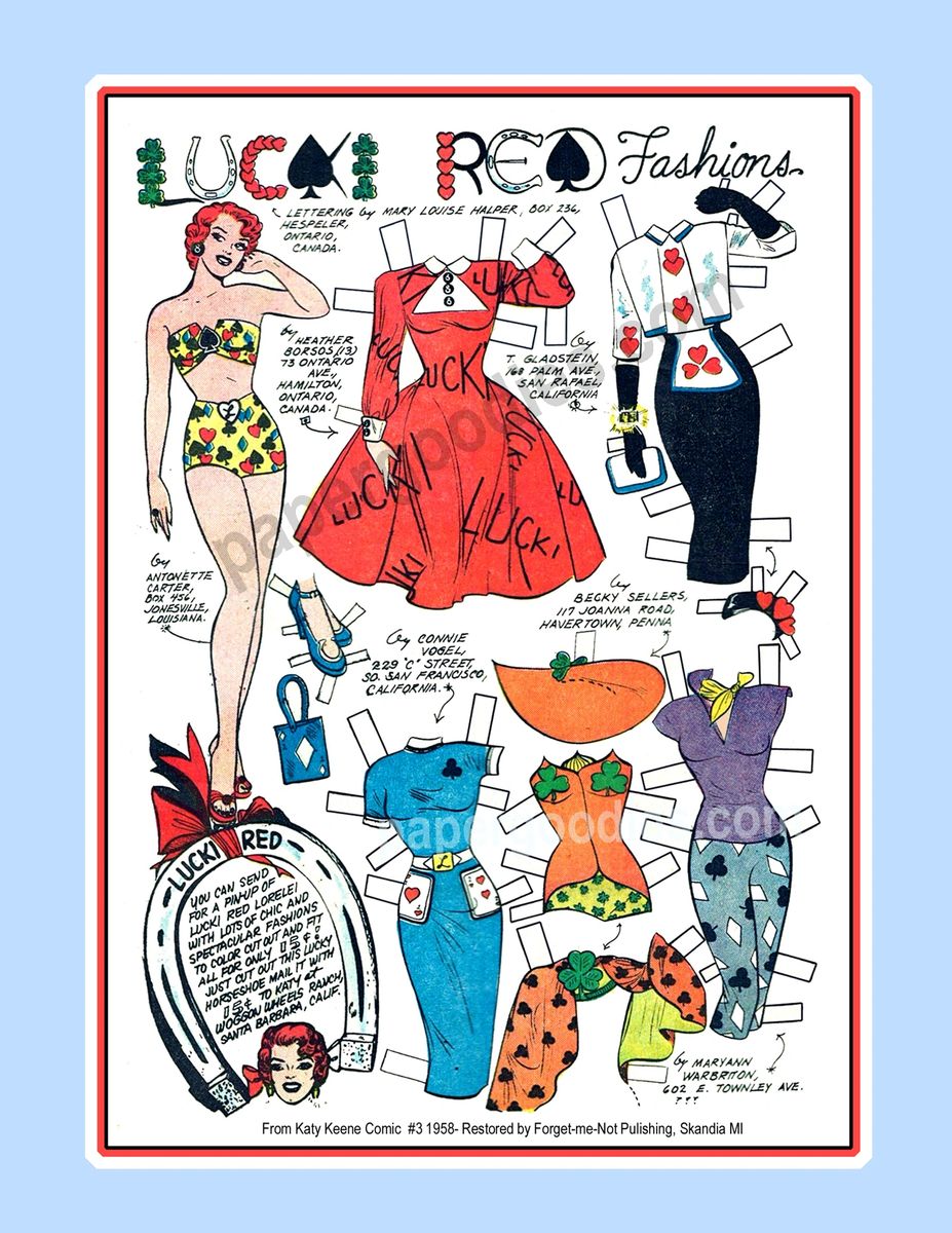 Buy katy keene paper dolls New Arrivals