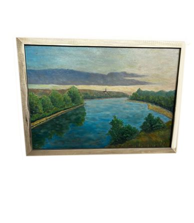 Vintage Italian Landscape Painting