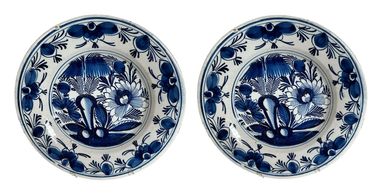 18th Century Delft Plates 
