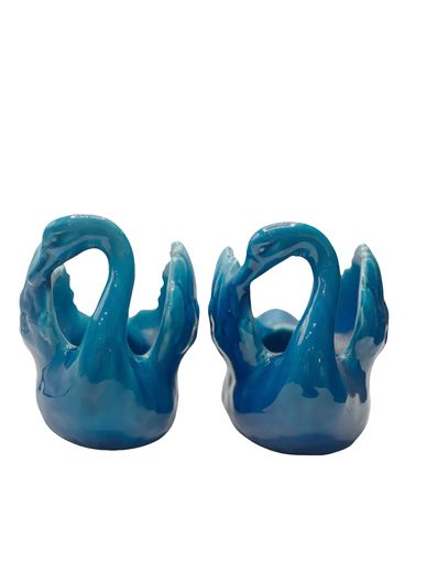 Chinese Turquoise Swans