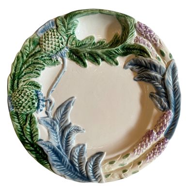 Asparagus Plate French Majolica