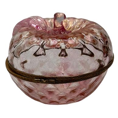 Pink Murano Jewelry Trinket Box