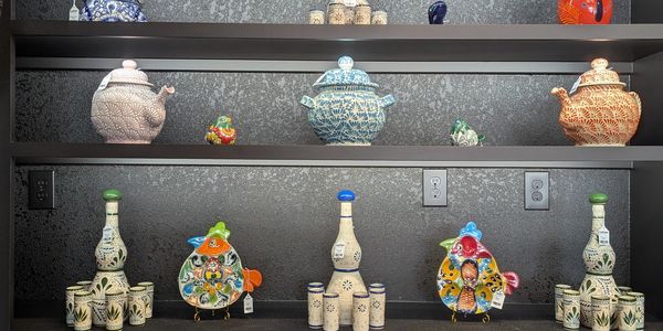 And because we appreciate craftsmanship in all forms, we also carry one-of-a-kind Talavera pottery