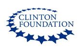 Logo of the Clinton Foundation.
