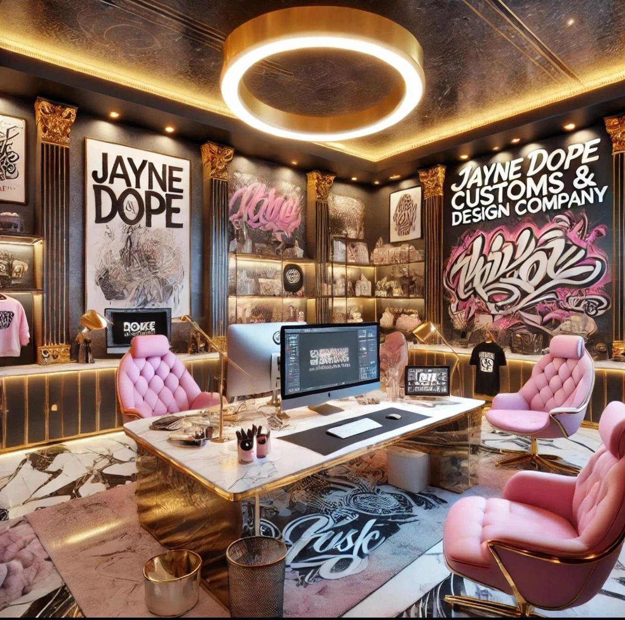 Graphic design studio