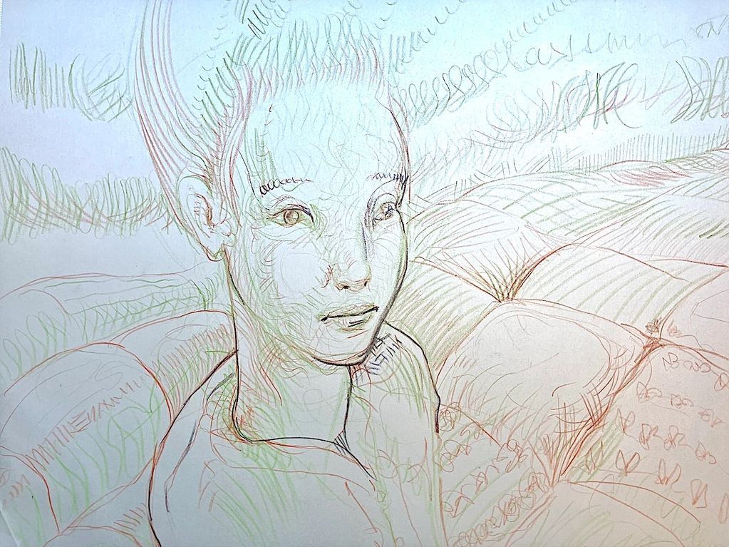 Farmer 
11 x 17
Colored Pencil on Vellum 
© 2026