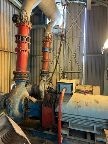 Pump rates at a local paper mill. 