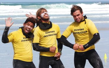 Surfing Lessons at Bianca's Surf School - Cape Town Surf School - Learn to Surf