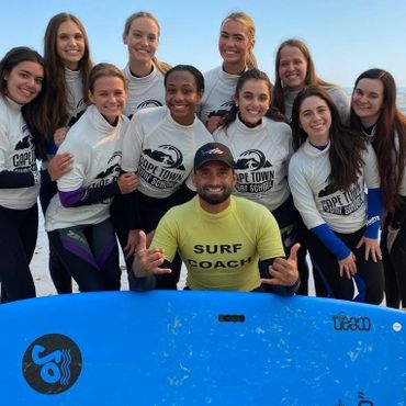 Surfing Lessons at Bianca's Surf School - Cape Town Surf School - Learn to Surf