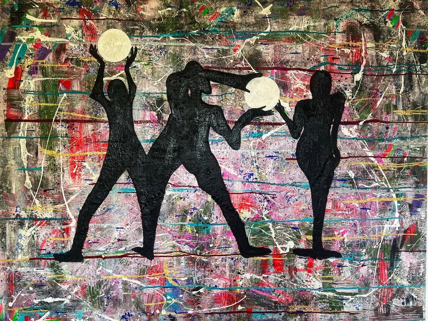 Me Now

Acrylic, Pigment, Oil on canvas
48 in x 60 in
2022
