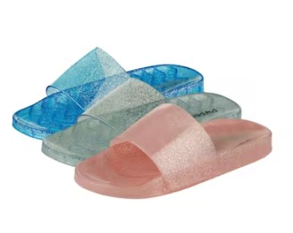 Girls' Open Toe Jelly Slides
