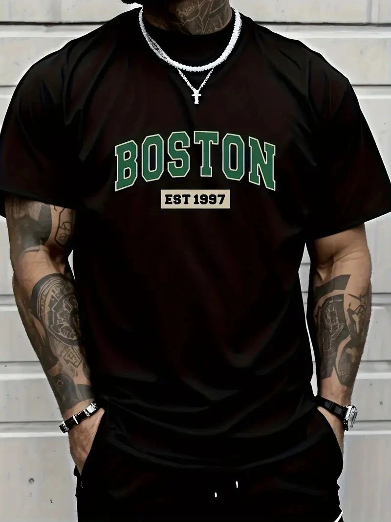 Short sleeve neck t-shirt