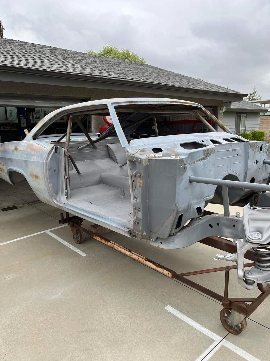 Interior rust surface removal