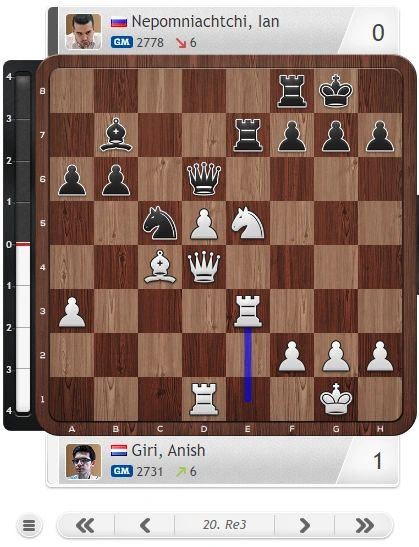 chess24 - Magnus Carlsen gets nothing with the London