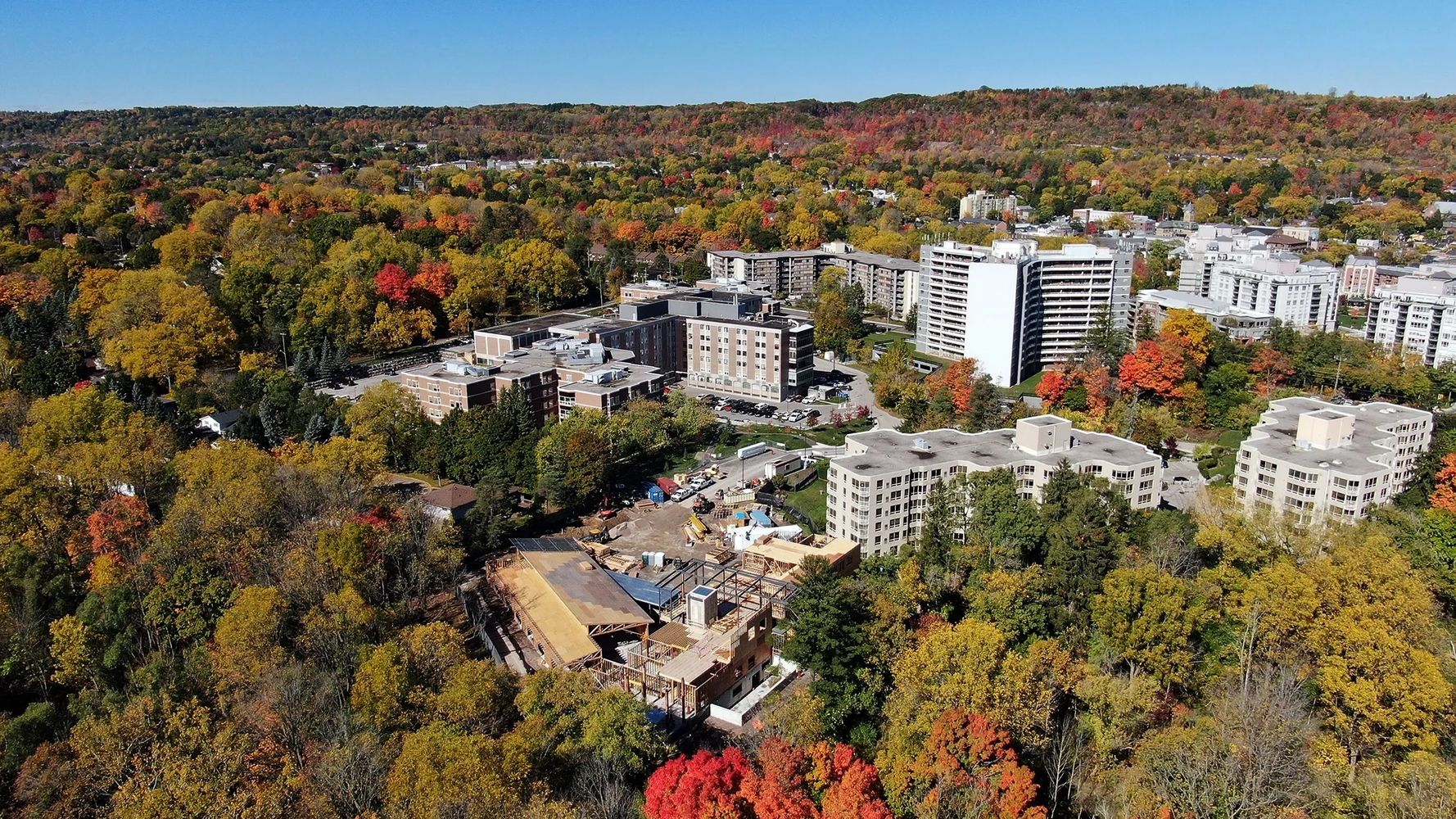 St. Joseph's Villa's Margaret's Place Hospice Building Site in Dundas, Ontario.