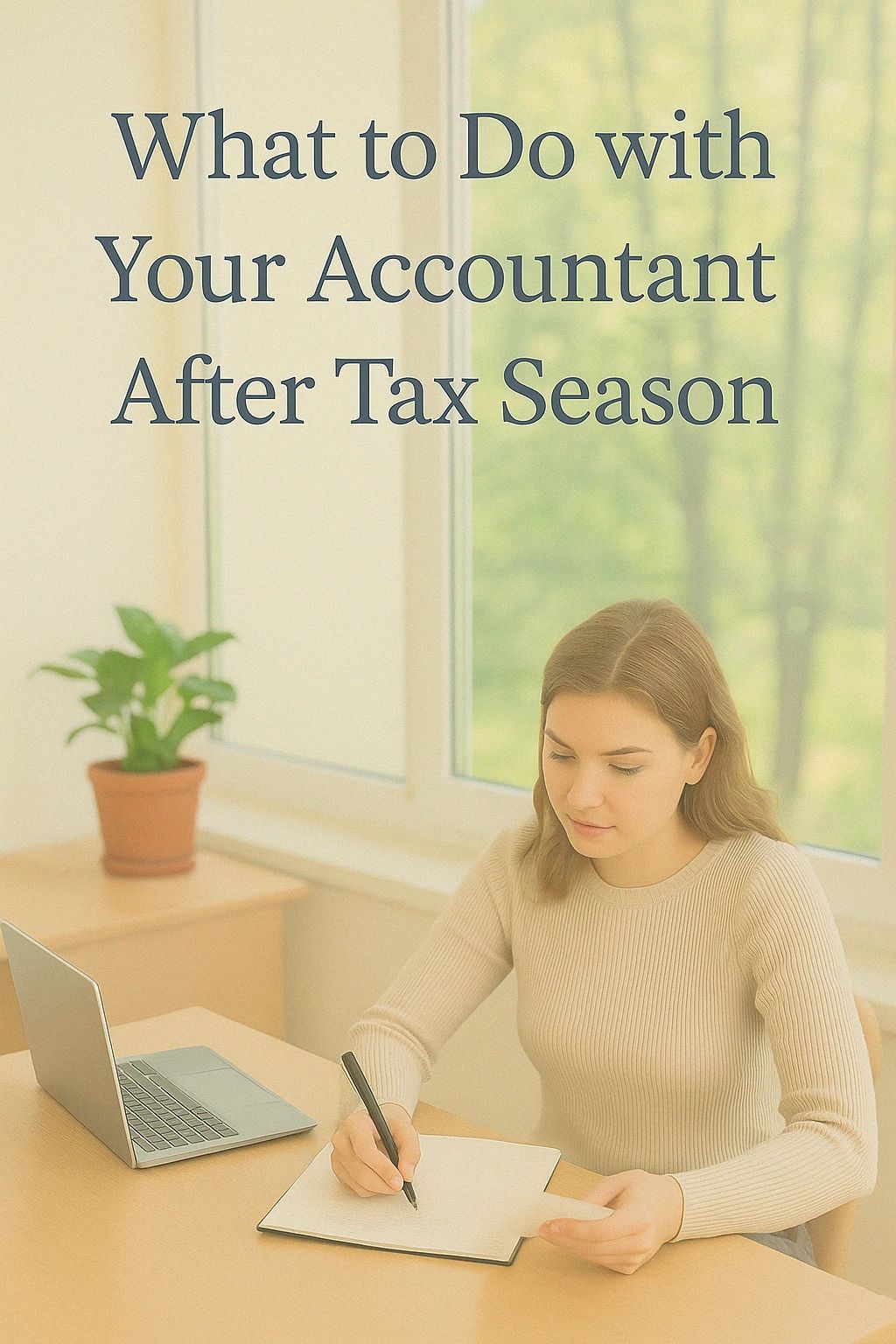 What to Do with Your Accountant Now That Tax Season is Over