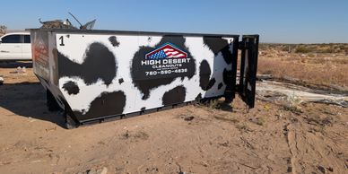 21 yard trash cow! 