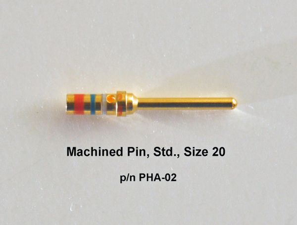 Machined Pin for D-Sub Connectors - 25-Pack