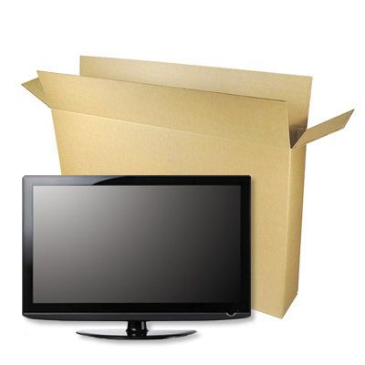 Packing Tips: Keep the new TV box to protect it during your move with Andrews Moving & Storage.