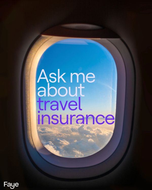 A luxury airplane window view above the clouds at sunset, with soft golden light and a peaceful sky,