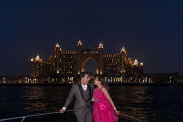 "Luxury pre-wedding shoot at destination venue"