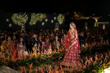 Stunning bridal lehenga wedding photoshoot