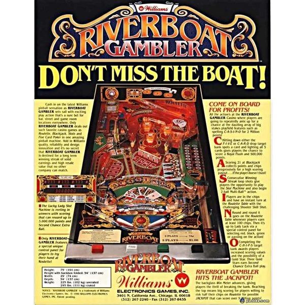 riverboat gambler slang