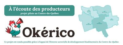 Projet À l'écoute des producteurs au Centre-du-Québec