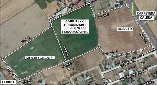 Fincas Urbanizables residencial, Rosalito, Mocho Grande, Talavera de la Reina