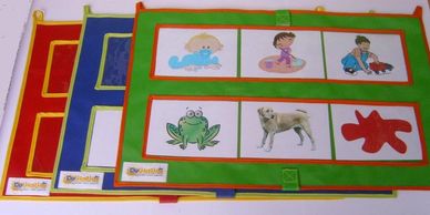 Tarjetas de conciencia léxico gramatical, materiales para terapias de lenguaje, bits de comunicación
