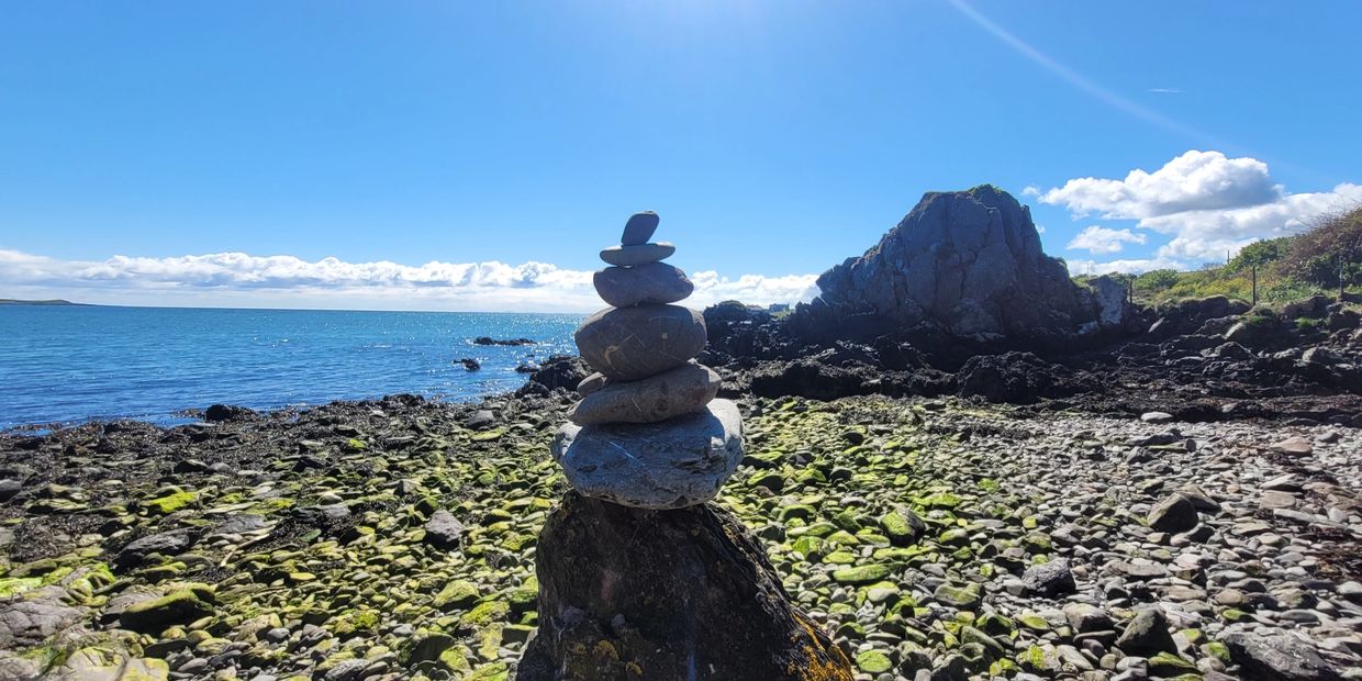Walk and Talk Coaching at Orlock, point, Ards and North Down, Northern Ireland.