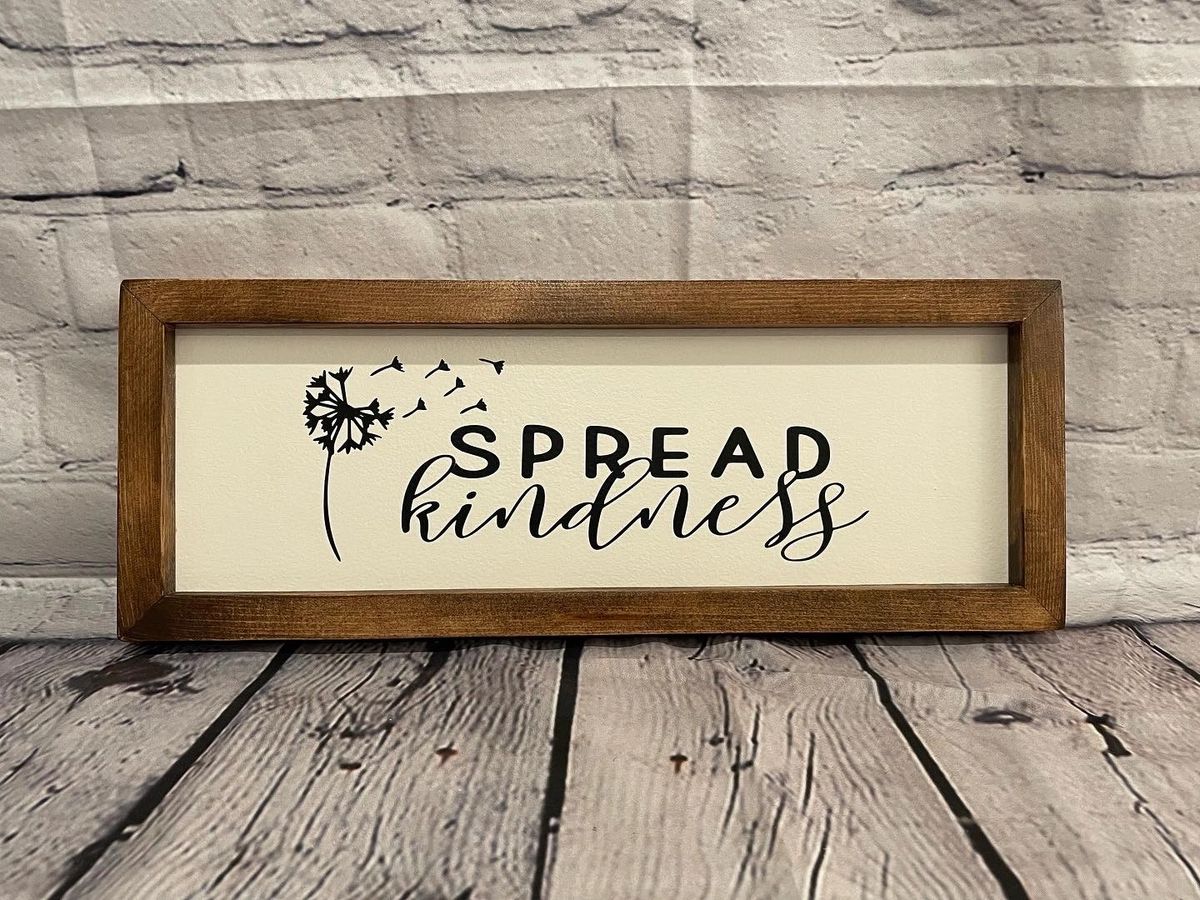 Farmhouse Home Decor (Wood Frame)