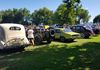Antique cars in Rotorua lakefront park